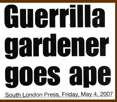 Guerrilla Gardeners Goes Ape