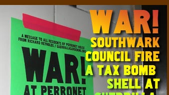 War! Southwark Council fire a tax bomb shell at guerrilla gardening
