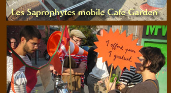 Les Saporphytes mobile Cafe Garden