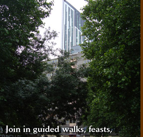 Join in guided walks, feasts,