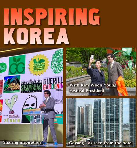 Inspiring Korea at the Goyang International Flower Festival.