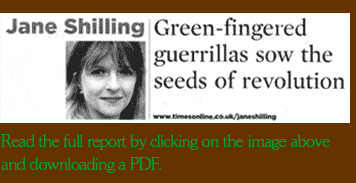 Jane Shilling Guerrilla Gardens